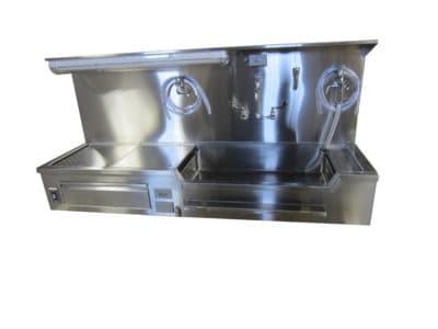 Autopsy Sink - Wall Mount, Left or Right Approach