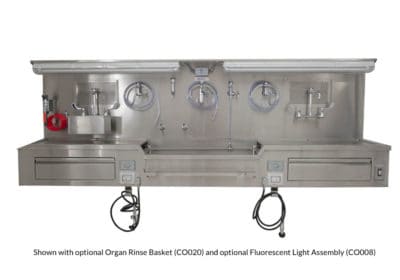 Autopsy Sink - Wall Mount, Center Approach - CC100