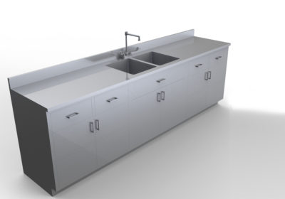 Base Cabinet with Sink 7 feet