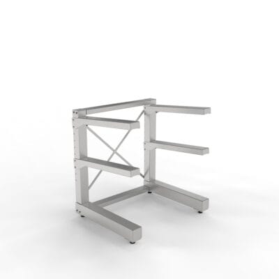 Stationary Cantilever Cadaver Storage Racks - IA Series - Image 3