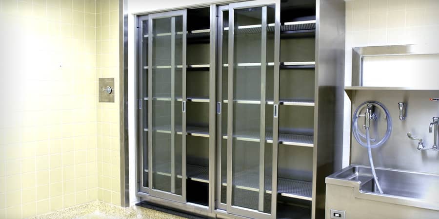 Mopec Stainless Steel Casework