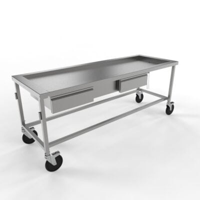 Standard Anatomy Dissection Table, Recessed Top - Image 2