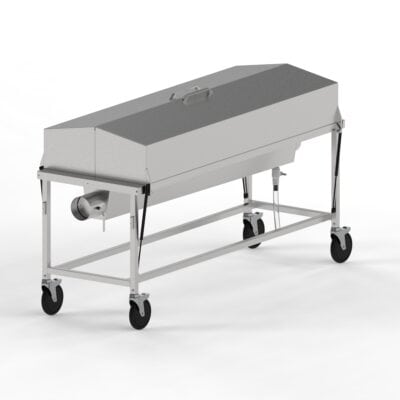 Covered Dissection Table with Lid Assist, Non-Elevating, Optional Ventilation - Image 2