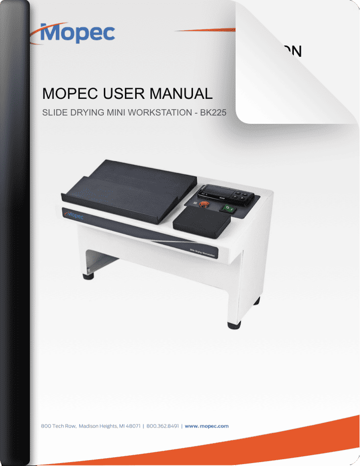 Slide Drying Station Manual