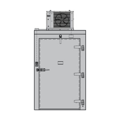 Mopec Morgue Bariatric Storage, 1-Body Capacity