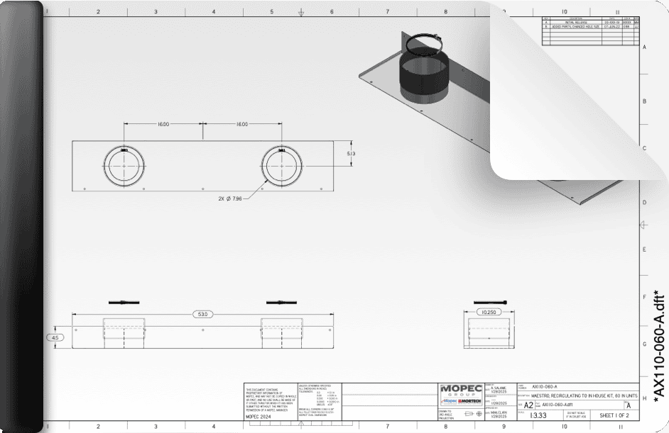 AX110-060 Drawing