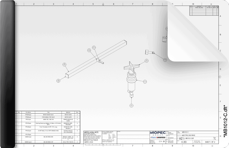 MB1012 Drawing